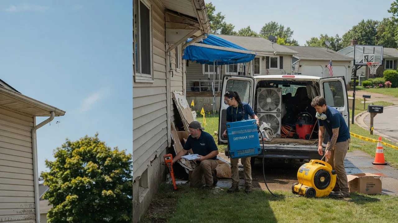 Ceiling Leak Cleanup in Avon, MN near me